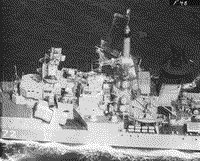 Большой противолодочный корабль "Адмирал Исаченков", январь 1988 года