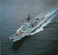 Большой противолодочный корабль пр. 57-А "Гордый", 1980 год