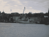 Украинский фрегат "Гетман Сагайдачный" в Николаеве на ремонте в заводе "Имени 61 коммунара", 5 января 2007 года 13:44