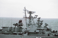 Сторожевой корабль проекта 1135 "Жаркий" в Атлантическом океане, 26 октября 1983 года