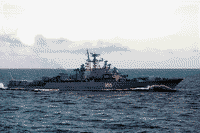 Сторожевой корабль проекта 1135 "Жаркий", август 1986 года