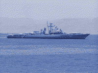 Сторожевой корабль "Пытливый" в Индийском океане, 29 апреля 2003 года 12:00