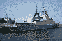Сторожевой корабль "Стерегущий" на военно-морском салоне IMDS-2009 в Санкт-Петербурге, 25 июня 2009 года 10:25