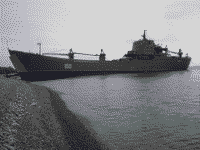 Большой десантный корабль "Саратов", мыс Малый Утриш, 13 марта 2008 года 13:51