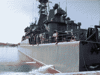 Большой десантный корабль "Пересвет" во Владивостоке перед выходом в море, 14 марта 2006 года 12:13