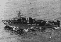 Морской тральщик пр. 266М "Трал" в Японском море, 1988 год